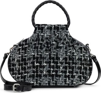 Patricia Nash Linley Tweed Bucket Bag in Black at Nordstrom Rack