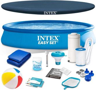 OEM Piscina De Expansi&oacute;n Para Jard&iacute;n 457 X 84 Cm 15 En 1 Intex 28158