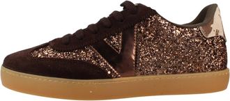 Victoria Berlin Ciclista Glitter B - Dames - Sneakers - Bruin - 39 EU - Katoen - Schoenen