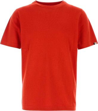 Extreme Cashmere James Tee - Heren - Ronde hals truien - Rood - ONE Size - Kasjmier - Truien & Vesten