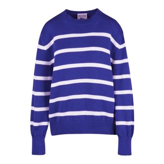 Semicouture Round-neck Knitwear, female, Multicolor, Size: M Maglia Beatriz