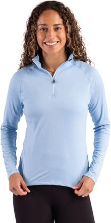 Cutter & Buck Coastline Epic Comfort Recycled Womens Quarter Zip