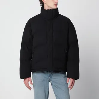 Represent Piumino Riot Puffer nero in nylon