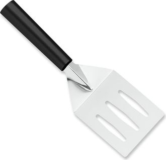 Rada Cutlery Turnover Large Faced Slotted Turner Spatula in Black at Nordstrom