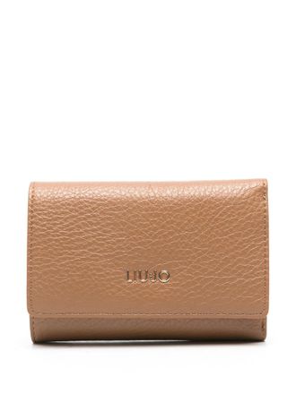 Liu Jo logo-plaque wallet - Brown