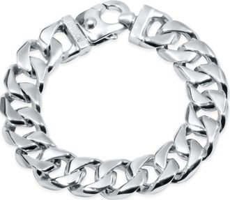 Pompeii3 Mens Heavy Cuban Link 14k Gold (142gram) or Platinum (228gram) 15mm Bracelet 8.5