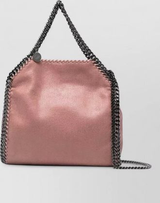 Stella McCartney mini falabella polyester chain tote bag
