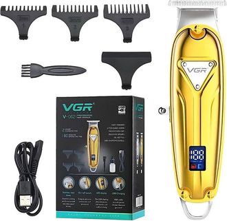 Trade Shop Trade Shop - Tagliacapelli Rifinitore Barba Baffi Professionale Ricaricabile Rasoio Vgr V-062