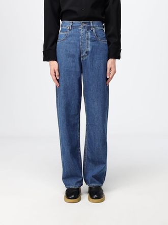 Bottega Veneta Jeans a zampa a vita alta in denim di cotone