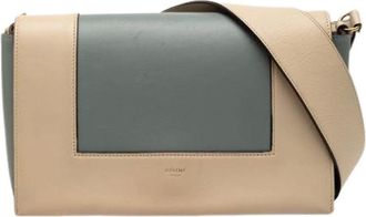 Celine Pre-owned Cross Body Bags, female, Blue, Size: ONE SIZE Pre-owned The Frame Bag