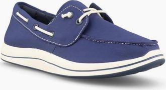 Clarks Womens Clarks Cloudsteppers Brinkley Edge in Navy canvas - Size: 6