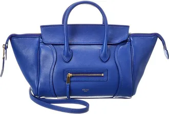 Celine Celine Little Luggage Leather Shoulder Bag