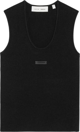 Fear of God Tops, Dames, Zwart, XS, Top Canotta