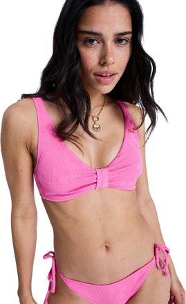 Roxy B&uuml;gel-Bikini-Top ROXY Roxy Paradise, Damen, Gr. XXL, Cup B, sangria sunset, Obermaterial: 86% Microfaser, 14% Elasthan;, Bikini-Oberteile B&uuml;gel-Bikini