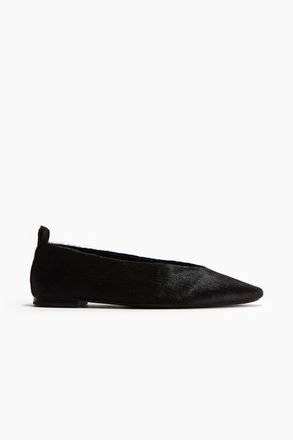 H&M Ballerinas aus Leder - Dunkelbraun