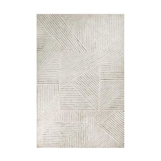 Lorena Canals Alfombra lavable de lana gris 170x240