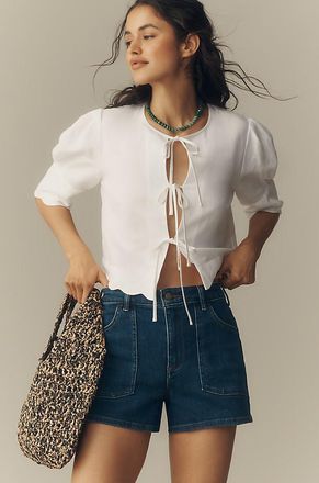 Pilcro The Rylan High-Rise Shorts by Pilcro