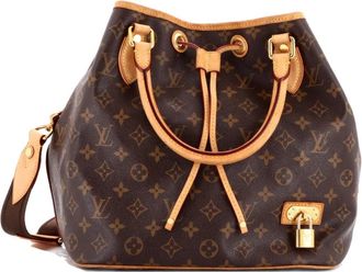 Louis Vuitton Neo Shoulder Bag Monogram Canvas satchel - Marrone