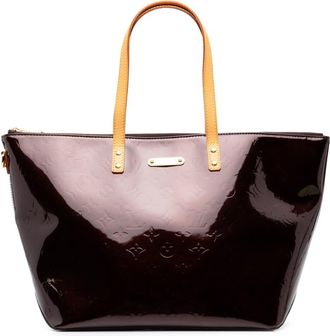 Louis Vuitton Amarante Purple Patent Leather Leather Shoulder Bag Tote Bag (Pre-Owned)