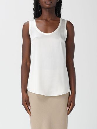 Brunello Cucinelli Top in raso di seta Brunello Cucinelli