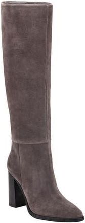Marc Fisher Lannie Knee High Boot in Medium Grey at Nordstrom Rack, Size 8 Regular Calf