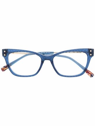Missoni Bril met cat-eye montuur - Blauw