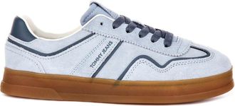 Tommy Jeans Sneakers, female, Blue, 8 UK, The Greenwich Suede Trainers