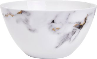 Prouna Marble Venice Fog Small Vegetable Bowl / All Purpose in White at Nordstrom