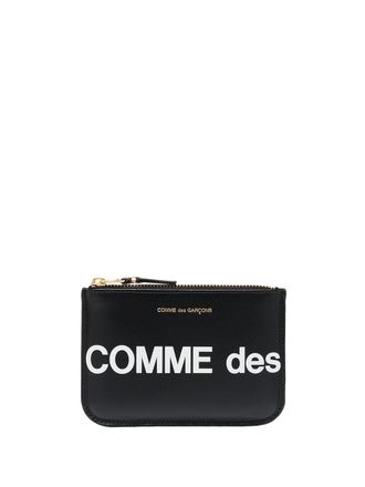 Comme Des Garçons Portafoglio con logo - Nero