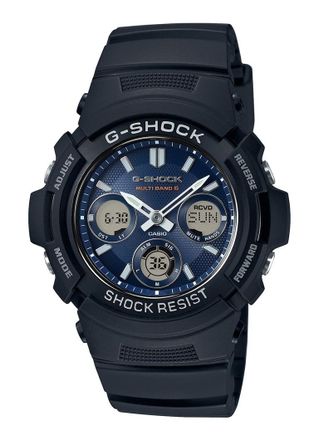 Casio G-shock Mens Black Watch AWG-M100SB-2AER - One Size