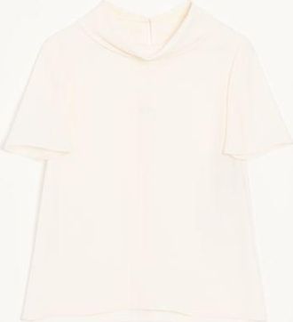 Valentino Top In Georgette Donna AVORIO 36