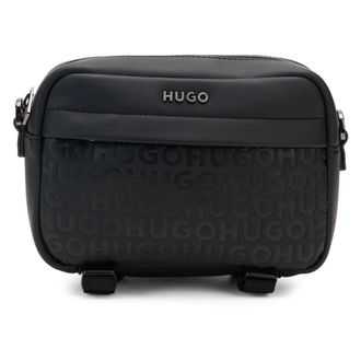HUGO BOSS Bolso de hombro Jived con logo - Bags - Hombre - Negro - ONE SIZE