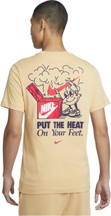 Nike NSW Logo T-Shirt Asia Sizing Beige FV3755-252
