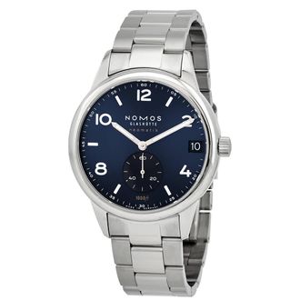 NOMOS Glash&uuml;tte Club Sport Neomatik Automatic Blue Dial Mens Watch 782