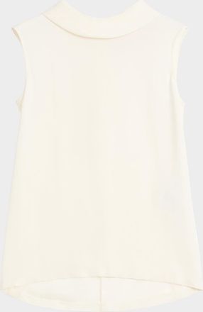 Valentino Garavani Rounded Funnel Neck Top