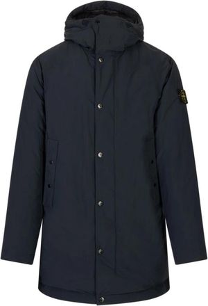 Stone Island Parkas - Heren - Parka Jassen - Blauw - S - Jassen