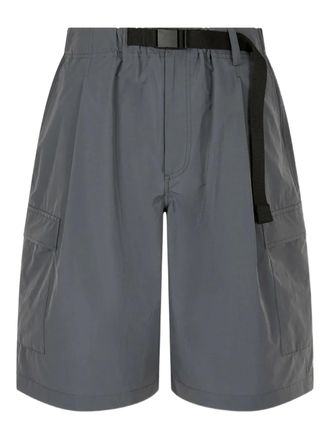 STUDIO TOMBOY belted cargo shorts - men - Cotton/Polyester - M - Grey