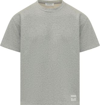 Givenchy Grey Solid Crew Neck Sweatshirt