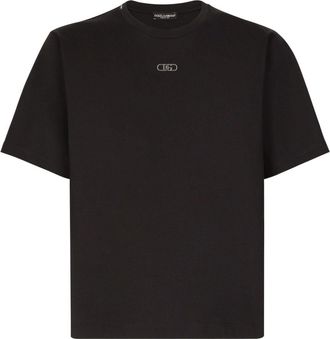 Dolce & Gabbana ★ タオルミーナプリント コットン Tシャツ メダル コットン Tシャツ