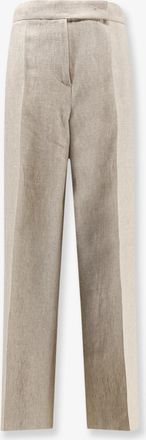 Max Mara Pantaloni Ginnico in lino - MAX MARA - gender_Woman