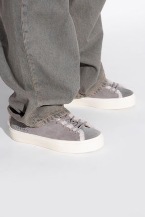 INUIKII Shearling Low Shoes, Womens, Grey