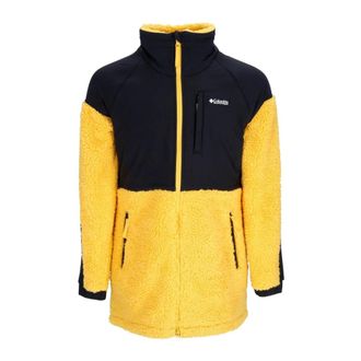 Columbia Shearling Sherpa Jas Rits Zakken - Dames - Jassen - Veelkleurig - S - Polyester - Jassen
