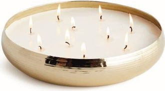 Napa Home & Garden Santal Ombre 10-Wick Candle Holder in Gold at Nordstrom