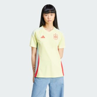adidas adidas Performance Womens Spain 24 Away Jersey - Yellow - Size X-Large