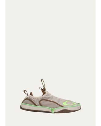 Balenciaga Mens Pocket Foldable Zip-Up Sneakers