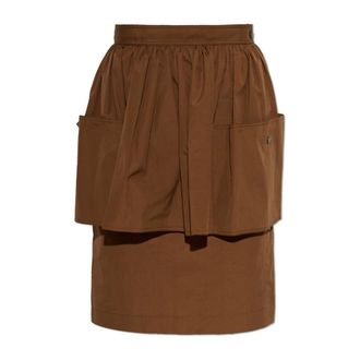 Chlo&eacute; Short Skirts, female, Brown, Size: S Skirt With Pockets