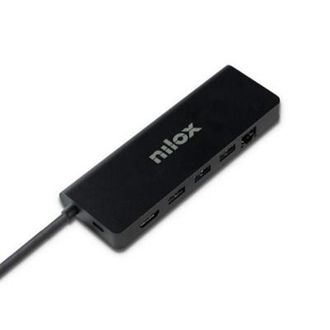 Nilox Docking Station Usb-c 8 En 1 With Dual 4k
