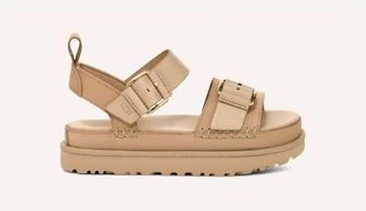 UGG Womens Goldenstar Villa Sandal In Mustard Seed