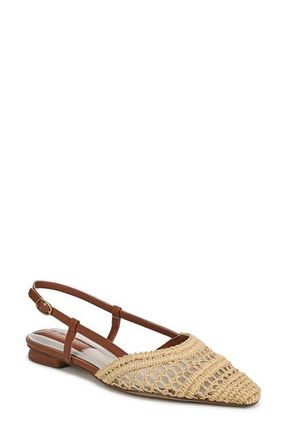 Franco Sarto Riona Slingback Flat in Brown Multi at Nordstrom, Size 5.5
