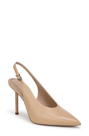 Favorite Daughter Remy Pointed Toe Slingback Sandal in Warmsand at Nordstrom, Size 8.5